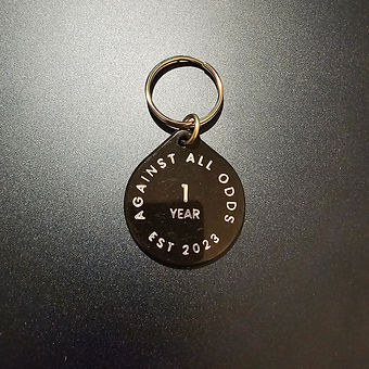 1 Year keytag