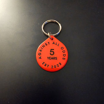 5 Years keytag